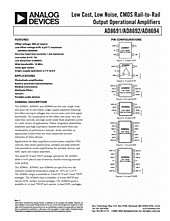 DataSheet AD8692 pdf